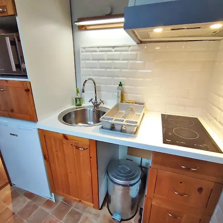 La Taniere, T2 Duplex, Centre Luchon, 4 Personnes, Wifi, 3eme Etage Bagnères-de-Luchon